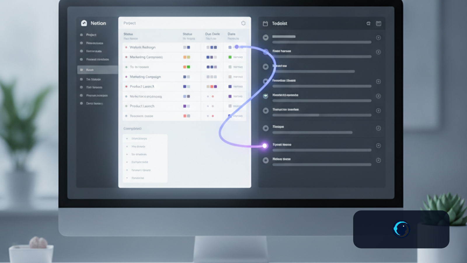 Realtime Notion and Todoist Two-Way Sync